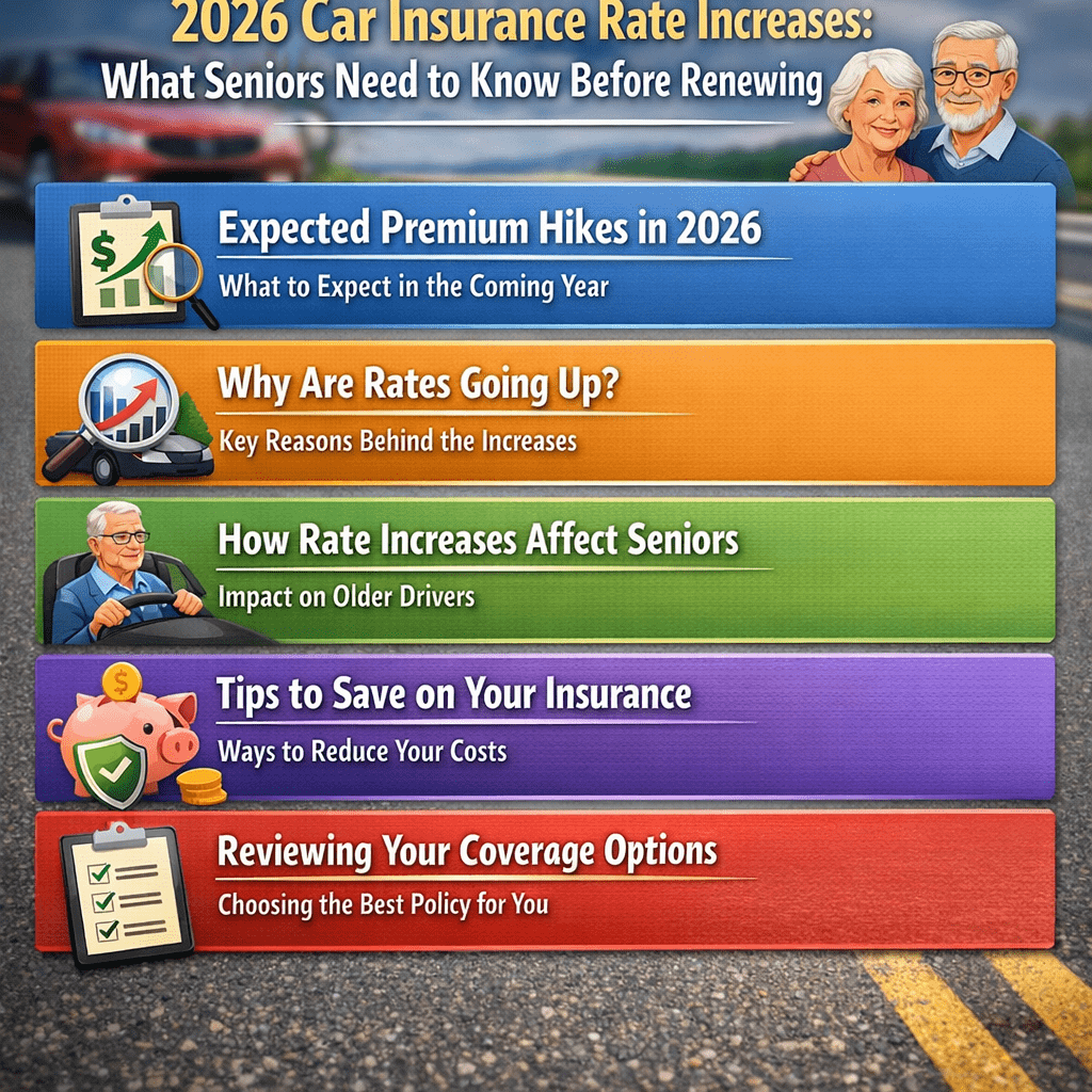 2026 Car Insurance Rate Increases What Seniors Need to Know Before Renewing