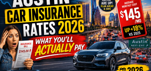 Austin Car Insurance Rates 2026 What You’ll Actually Pay