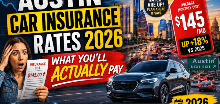 Austin Car Insurance Rates 2026 What You’ll Actually Pay