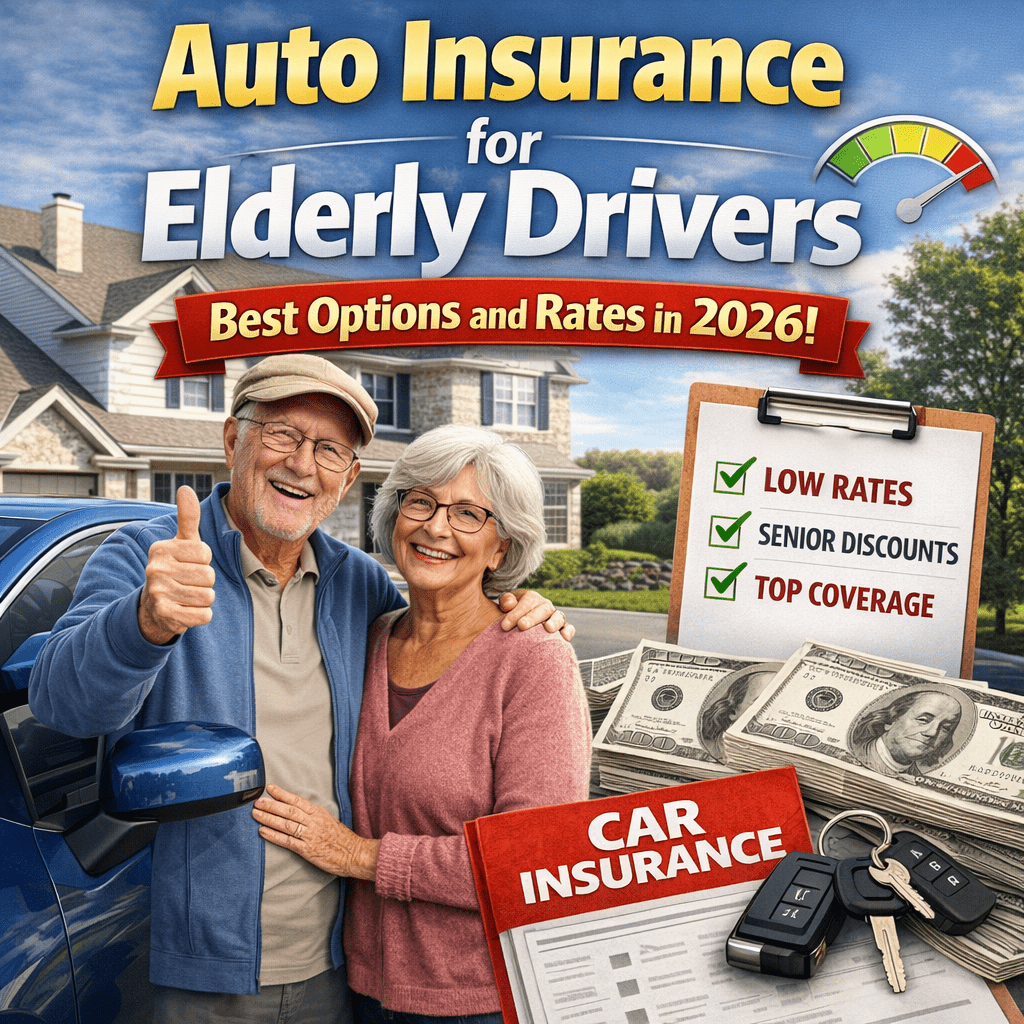 Auto Insurance for Elderly Drivers – Best Options and Rates in 2026