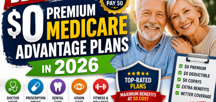 Best $0 Premium Medicare Advantage Plans in 2026