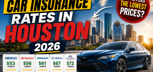 Best Car Insurance Rates in Houston 2026 – Who Offers the Lowest Prices