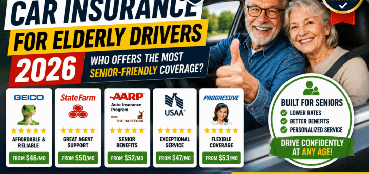 Best Car Insurance for Elderly Drivers 2026 Who Offers the Most Senior-Friendly Coverage