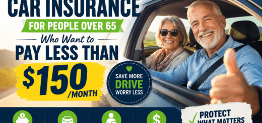 Best Car Insurance for People Over 65 Who Want to Pay Less Than $150month