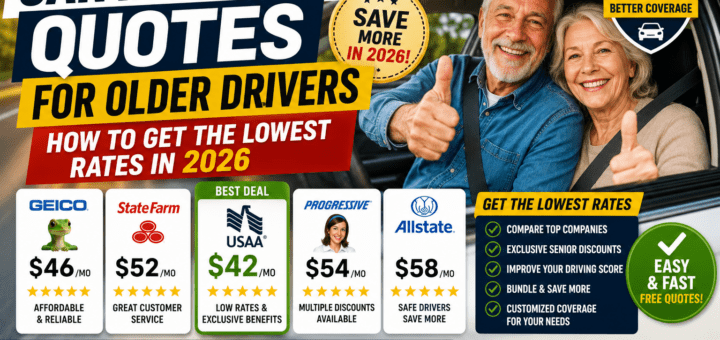 Car Insurance Quotes for Older Drivers How to Get the Lowest Rates in 2026