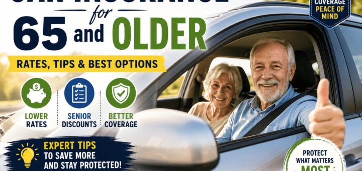 Car Insurance for 65 and Older – Rates, Tips & Best Options
