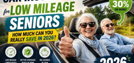 Car Insurance for Low Mileage Seniors – How Much Can You Really Save in 2026?