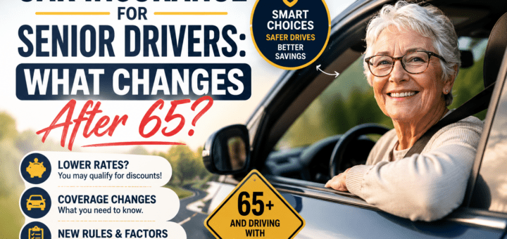 Car Insurance for Senior Drivers: What Changes After 65?