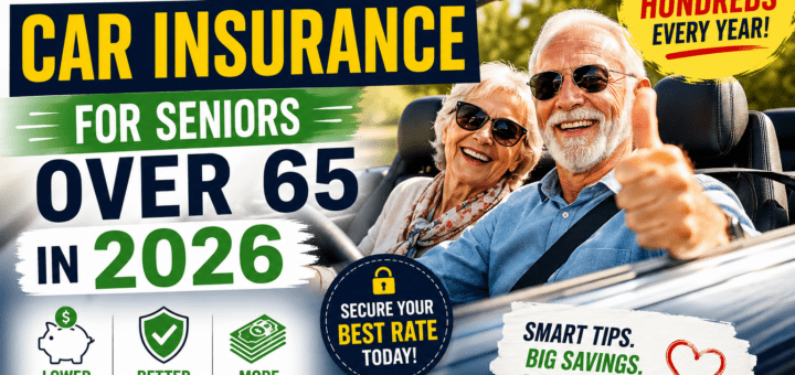 Cheap Car Insurance for Seniors Over 65 in 2026 – How to Save Hundreds