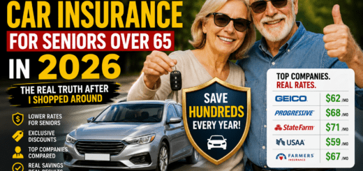 Cheap Car Insurance for Seniors Over 65 in 2026 – The Real Truth After I Shopped Around