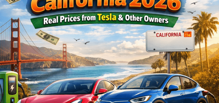 Cheap EV Car Insurance in California 2026 – Real Prices from Tesla & Other Owners
