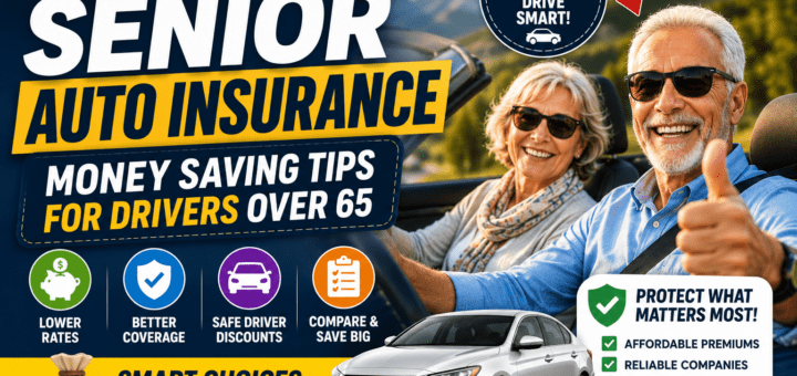 Cheap Senior Auto Insurance – Money Saving Tips for Drivers Over 65