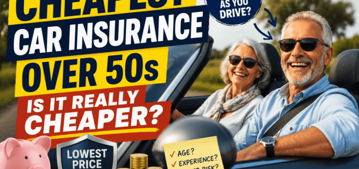 Cheapest Car Insurance Over 50s – Is It Really Cheaper
