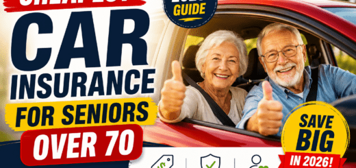 Cheapest Car Insurance for Seniors Over 70 in 2026