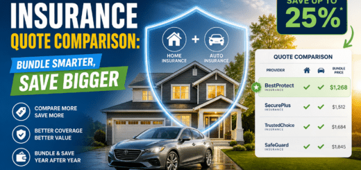 Home and Auto Insurance Quote Comparison Bundle Smarter, Save Bigger