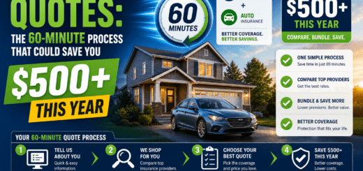 Home and Auto Quotes The 60-Minute Process That Could Save You $500+ This Year