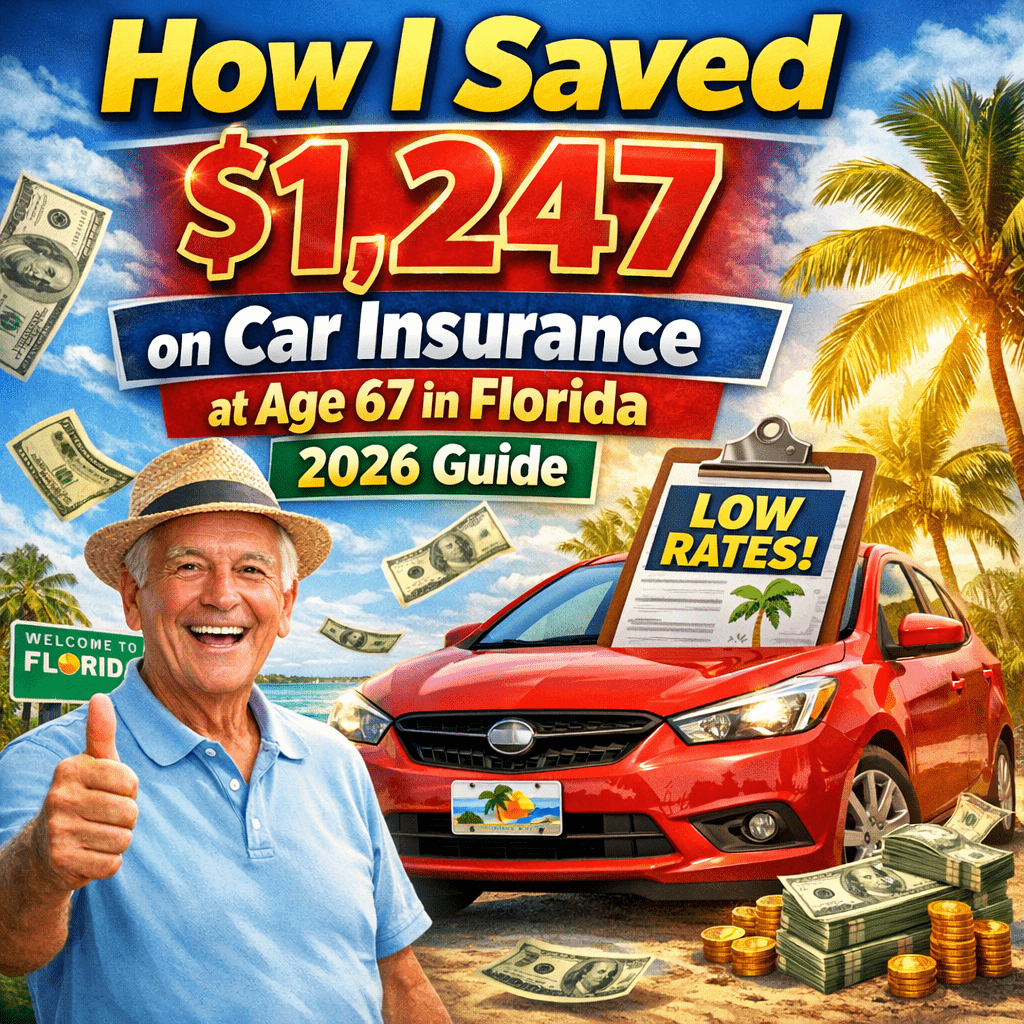 How I Saved $1,247 on Car Insurance at Age 67 in Florida – 2026 Guide