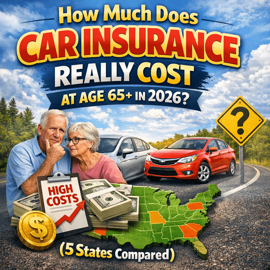 How Much Does Car Insurance Really Cost at Age 65+ in 2026 (5 States Compared)