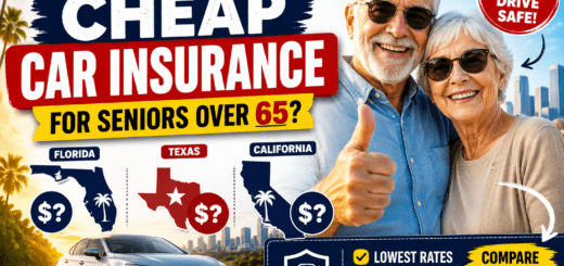 How Much Is Cheap Car Insurance for Seniors Over 65 in Florida, Texas and California
