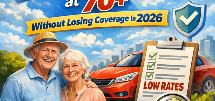 How to Get Cheap Car Insurance at 70+ Without Losing Coverage in 2026