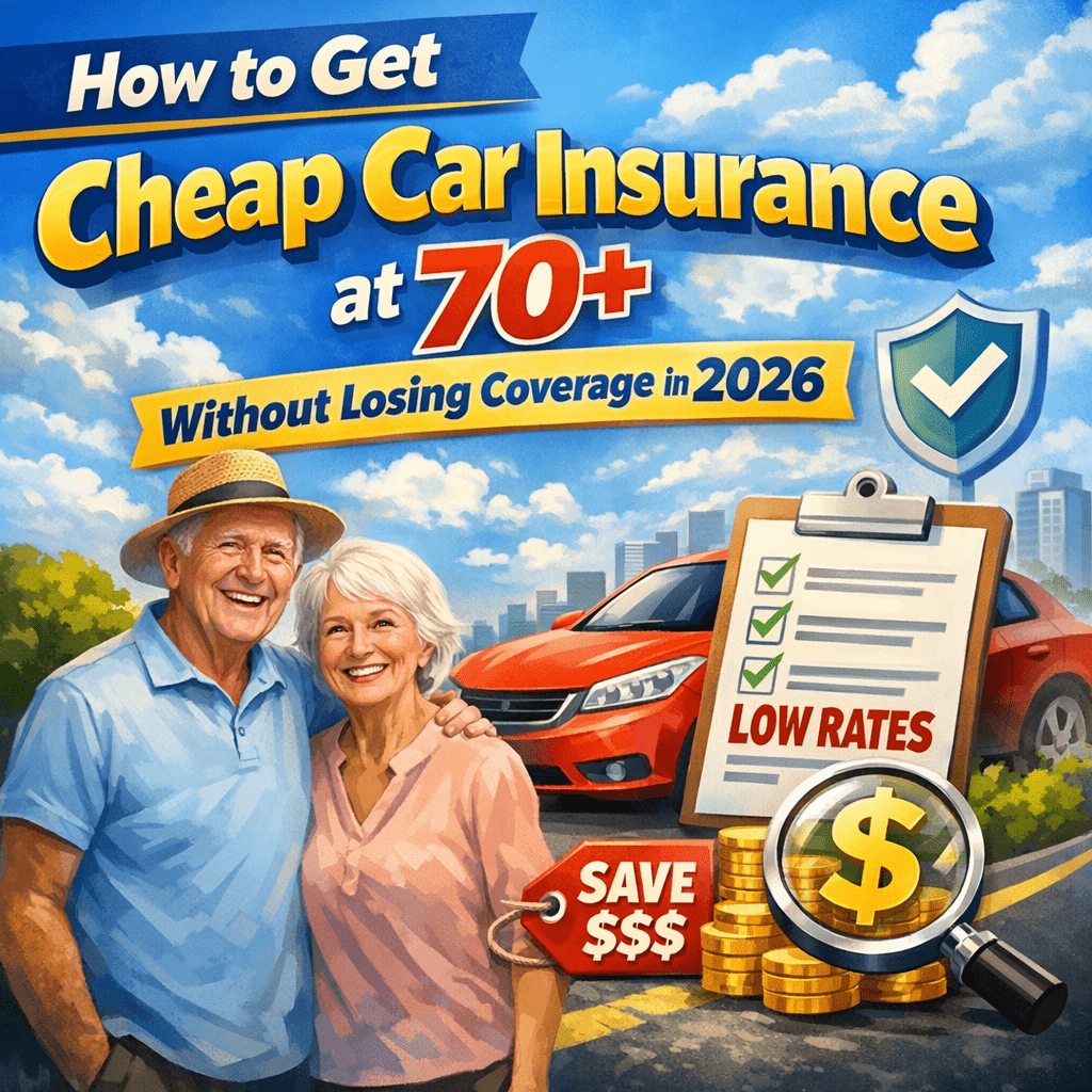 How to Get Cheap Car Insurance at 70+ Without Losing Coverage in 2026