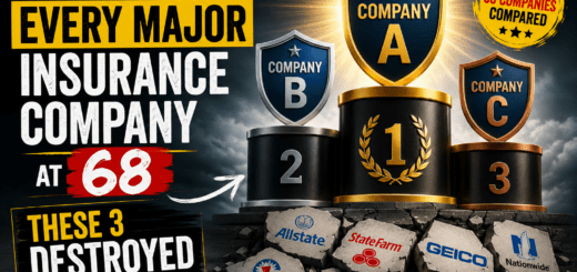 I Compared Every Major Insurance Company at 68 – These 3 Destroyed the Others