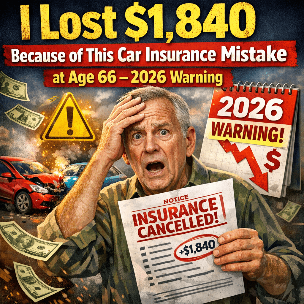 I Lost $1,840 Because of This Car Insurance Mistake at Age 66 – 2026 Warning