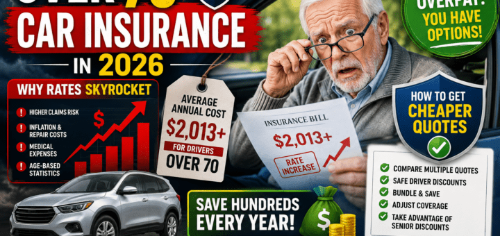 Over 70 Car Insurance in 2026 Why Rates Skyrocket & How to Get Cheaper Quotes