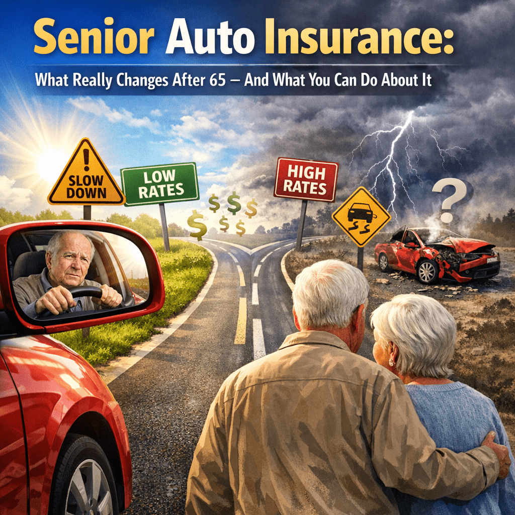 Senior Auto Insurance What Really Changes After 65 — And What You Can Do About It
