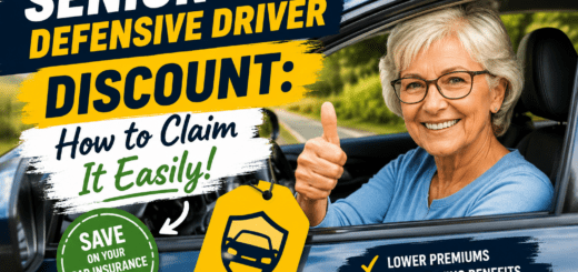 Senior Defensive Driver Discount: How to Claim It Easily