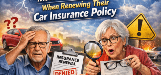 The 3 Mistakes Most 65+ Drivers Make When Renewing Their Car Insurance Policy
