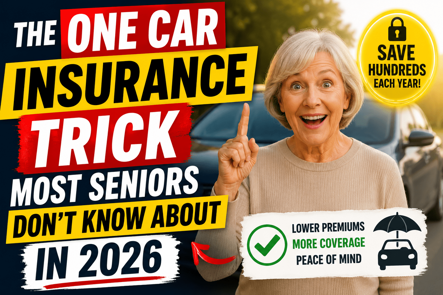 The One Car Insurance Trick Most Seniors Don’t Know About in 2026