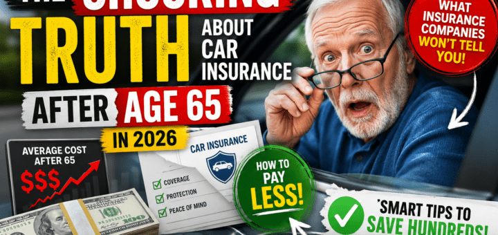 The Shocking Truth About Car Insurance After Age 65 in 2026 (And How to Pay Less)