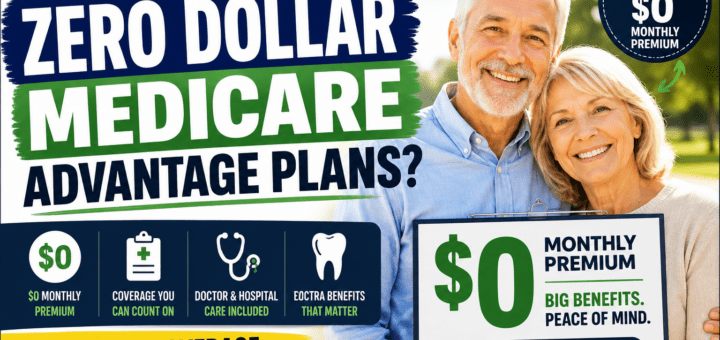 What Are Zero Dollar Medicare Advantage Plans?