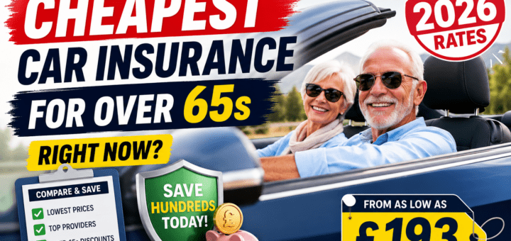 What Is the Cheapest Car Insurance for Over 65s Right Now Real 2026 Rates