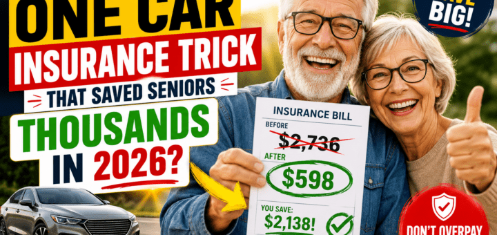 What Is the One Car Insurance Trick That Saved Seniors Thousands in 2026