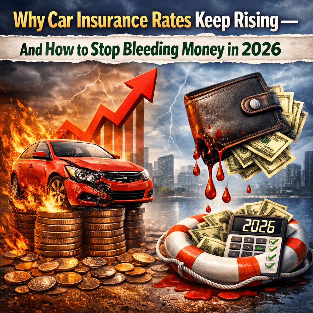Why Car Insurance Rates Keep Rising — And How to Stop Bleeding Money in 2026