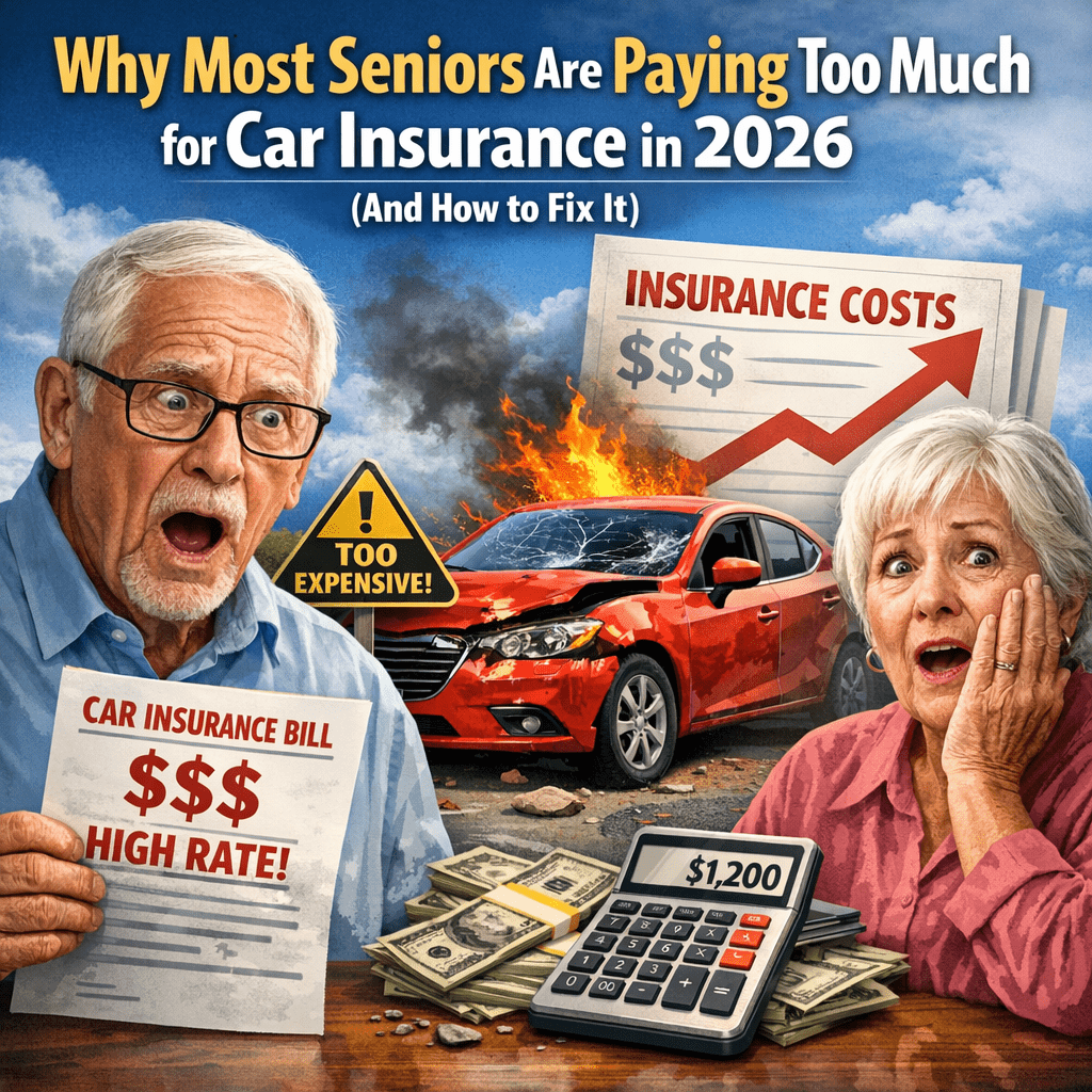 Why Most Seniors Are Paying Too Much for Car Insurance in 2026 (And How to Fix It)