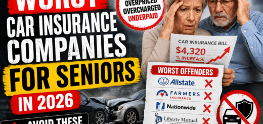 Worst Car Insurance Companies for Seniors in 2026 (Avoid These at All Costs)