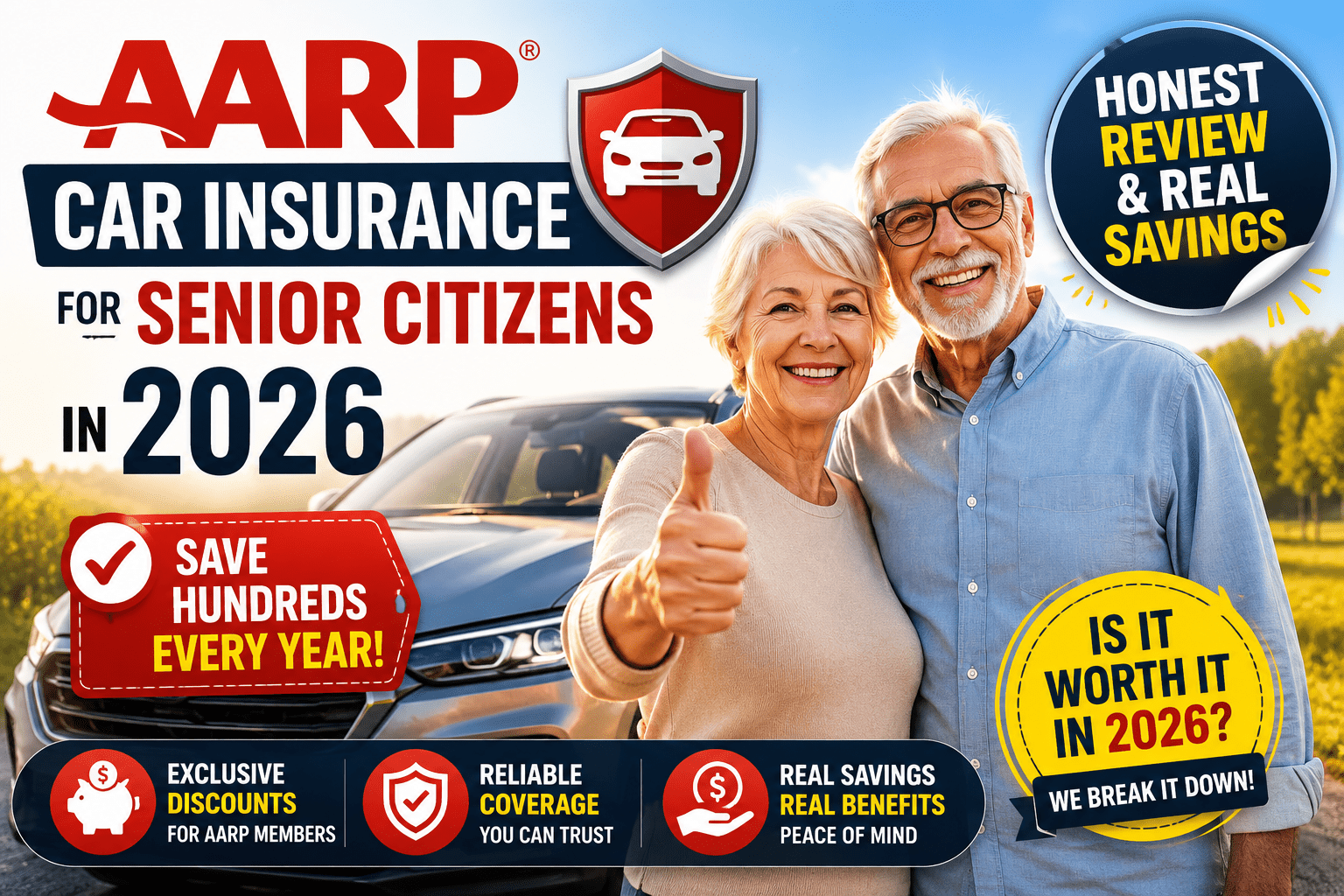 AARP Car Insurance for Senior Citizens in 2026 Honest Review & Real Savings