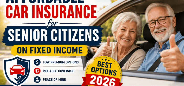 Affordable Car Insurance for Senior Citizens on Fixed Income – Best Options 2026