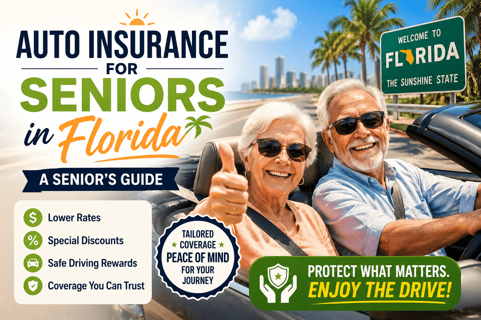 Auto Insurance for Seniors in Florida – A Senior’s Guide