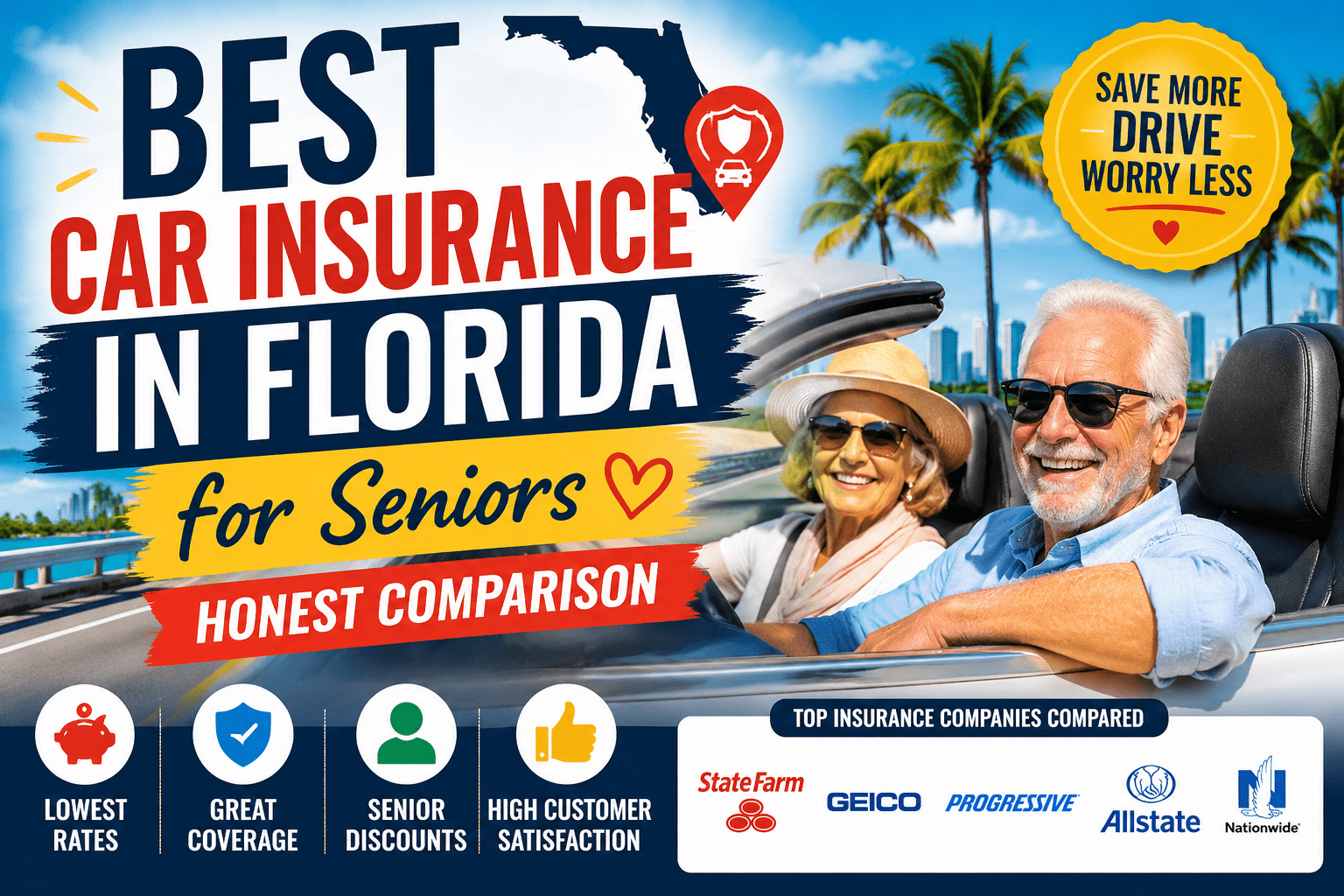 Best Car Insurance in Florida for Seniors – Honest Comparison