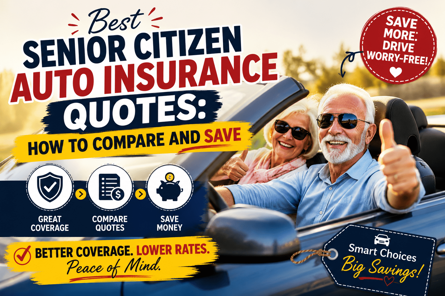 Best Senior Citizen Auto Insurance Quotes: How to Compare and Save