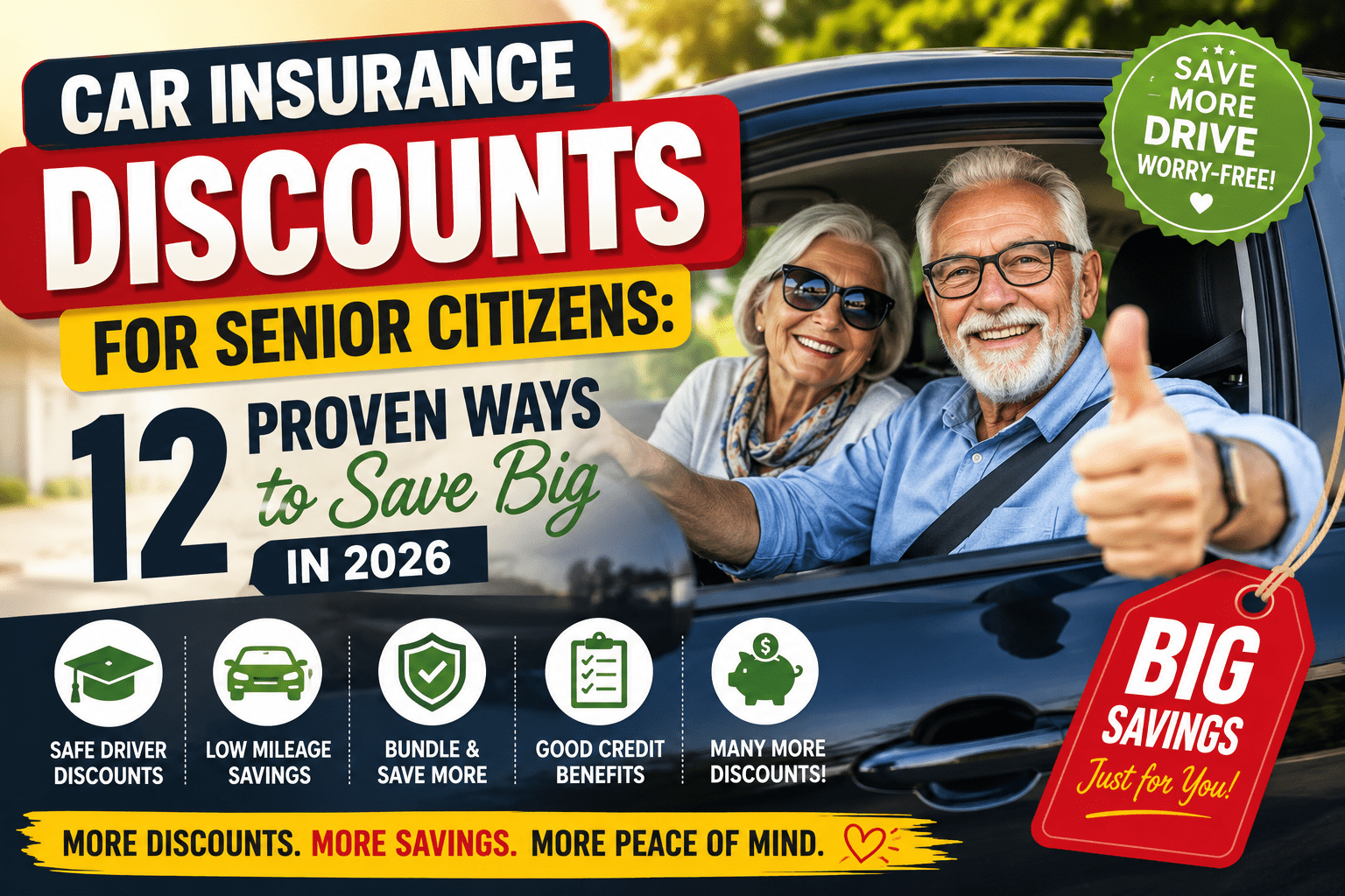Car Insurance Discounts for Senior Citizens 12 Proven Ways to Save Big in 2026