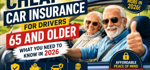 Cheap Car Insurance for Drivers 65 and Older – What You Need to Know in 2026