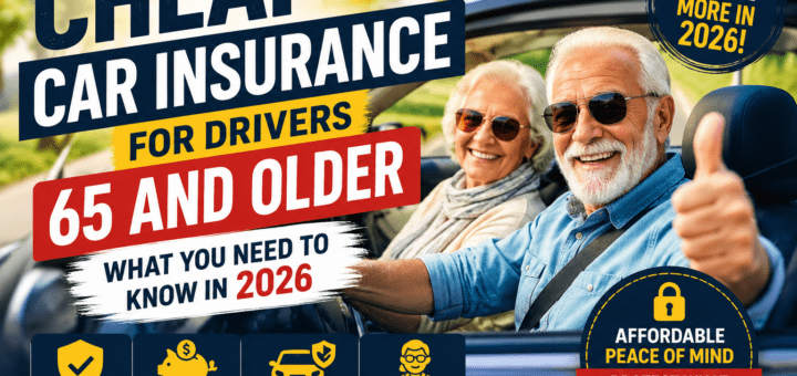 Cheap Car Insurance for Drivers 65 and Older – What You Need to Know in 2026