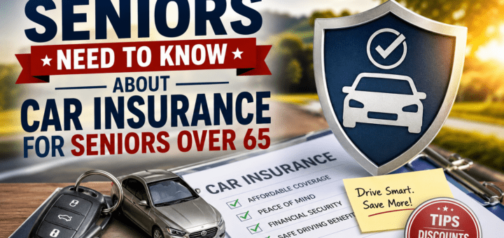 Everything Seniors Need to Know About Car Insurance for Seniors Over 65
