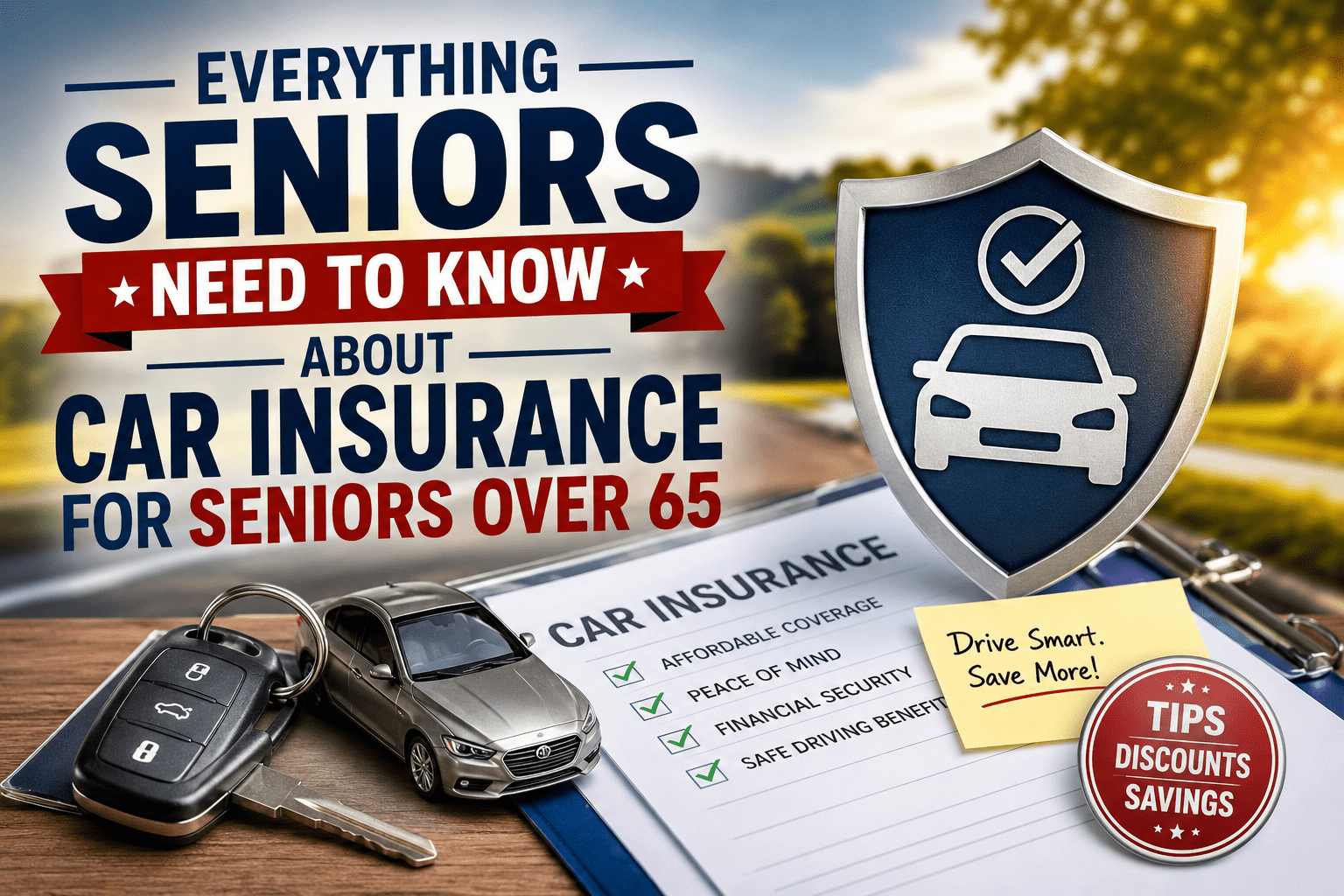 Everything Seniors Need to Know About Car Insurance for Seniors Over 65