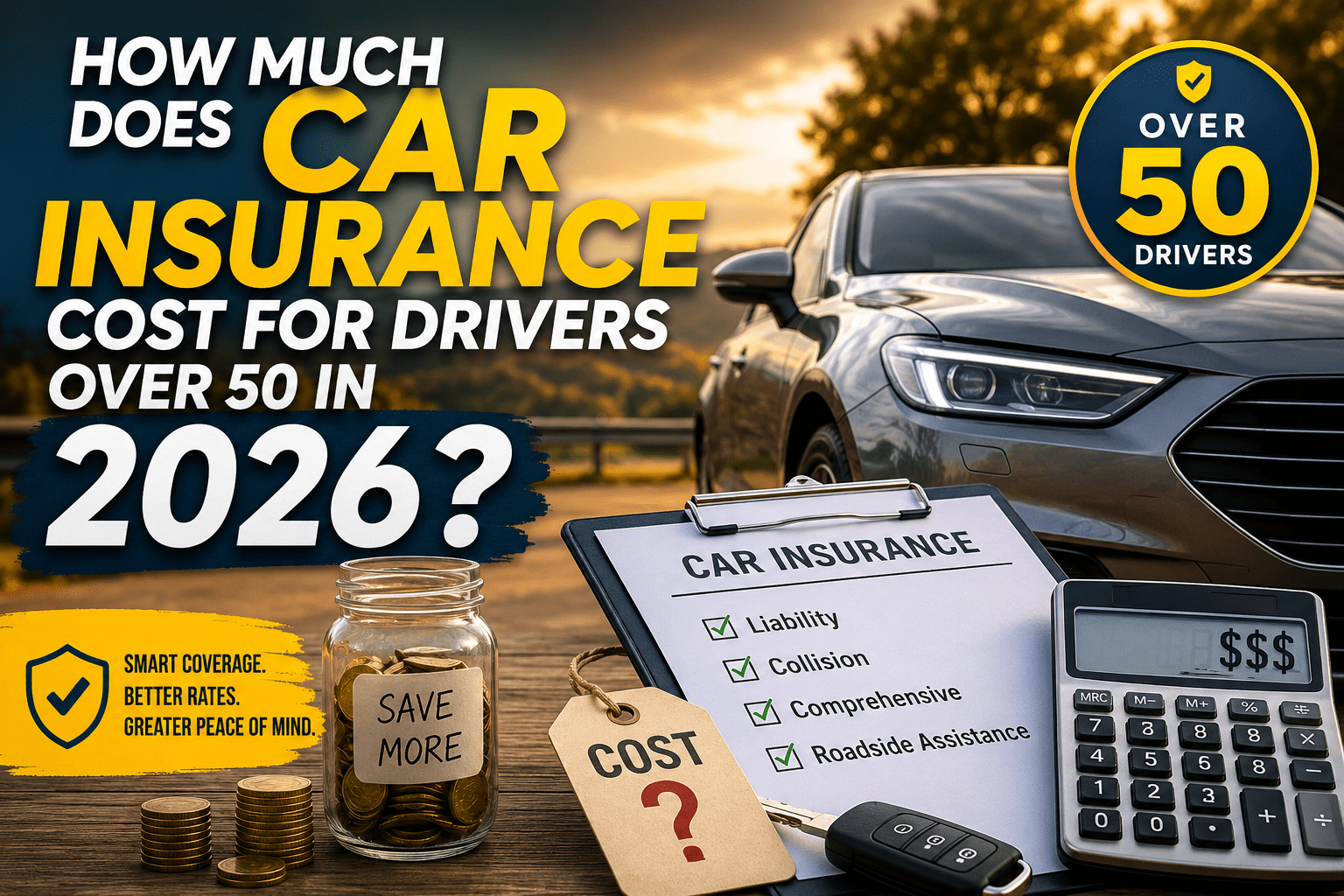 How Much Does Car Insurance Cost for Drivers Over 50 in 2026